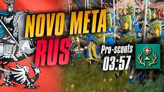NOVO META DE RUS!  (Temporada-12)  | Age of empires 4