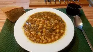 PROGRAMA 59: POTAJE DE BACALAO CON GARBANZOS Y ESPINACAS/COD POTAGE WITH COD, CHICKPEAS AND SPINACH