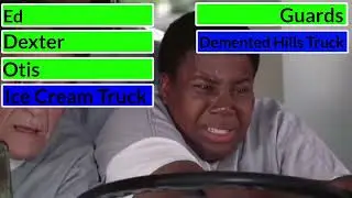 Good Burger (1997) Truck Chase with healthbars