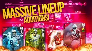 Madden 16 Ultimate Team MASSIVE LINEUP UPDATE! 600K WORTH OF NEW PLAYERS!