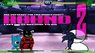 M.U.G.E.N: Mao Mao and Adorabat vs Bob and Solomon