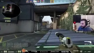 Echo.FoX mOE Esea-p match vs Winout - Hilarious pistol 3k ivy