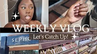 Nail Appointment + Shopping To Stock My Makeup Studio 💅🏾 | Beauty Maintenance Vlog