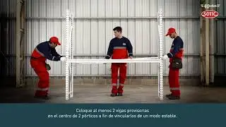 Rack Liviano SOTIC,  Instructivo de montaje paso a paso.