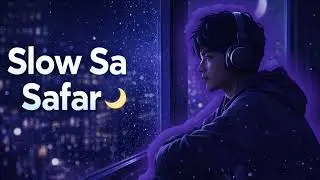 Slow Sa Safar | Hindi Lo-Fi Song 🌙 | Night Vibe Chill Music | Headphones 🎧