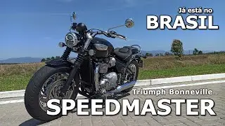 A SPEEDMASTER JÁ ESTÁ NO BRASIL - Triumph Bonneville Speedmaster