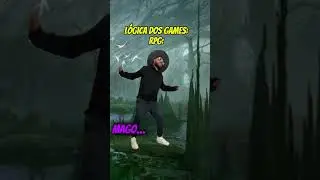 L&oacute;gica dos games rpg #games #gamer #memesgamer #humorgamer