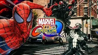 TODAY, SPIDER-MAN DIES: Venom - Marvel Vs. Capcom Infinite (Online Ranked)