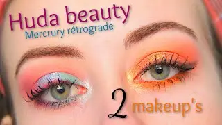 2 Makeup's - Huda.B Mercury Retrograde & Zoeva Matte Palette !