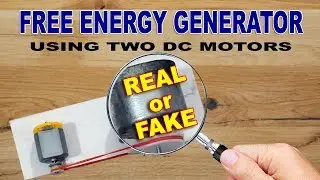 Secret Behind Generating Free Energy Using Motors Revealed : Real of Fake