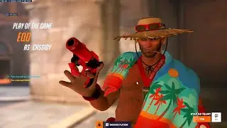 THIS IS HOW PRO CASSIDY LOOKS LIKE IN OW 2 - EQO! POTG! [ OVERWATCH 2 SEASON 4 TOP 500 ]