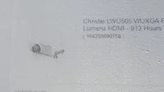 Coming soon Christie LWU505 5000 lumens projector