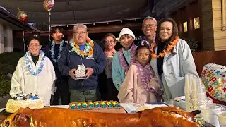 Really shocking big surprise my husband bday party in the boys scouts camp ⛺️ Thank you so much team