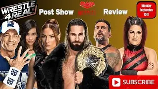 WWE Monday Night Raw Post Show 9/15/25