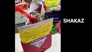 QUICK AND EASY TEA BAG HOLDER TUTORIAL | Easy and quick gift giving idea | ribbon and trim tip