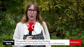 Orangeville Community Tree Planting | Rogers tv