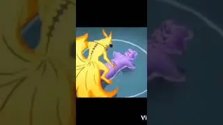 Naruto and Kurama vs Sasuke (Susanoo)
