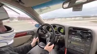 In car Gs300 Aristo drift feint entry kilkare jzs161