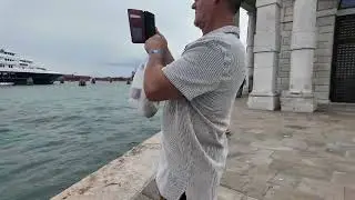 Walking along the Waterfront - Venice