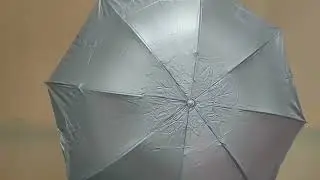 Foldable Umbrella Silver Coated (25 Inch) -- UD 819U