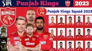 IPL 2023 | Punjab Kings Full & Final Squad | Punjab Kings After Auction 2023 | PBKS Team Squad 2023