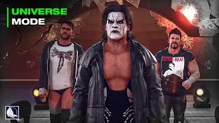 Universe Mode but history is DIFFERENT (WWE 2K23)