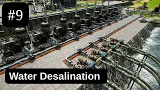 Water Desalination #9 | Captain of Industry | Speedbuild + No Commentary