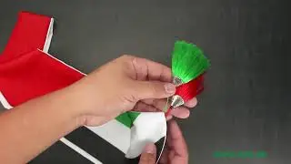 UAE Flag Scarf with Arabic Writing | SKU: SC-07