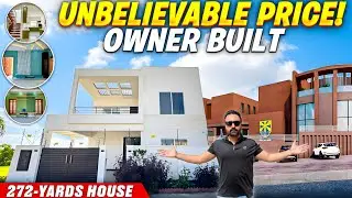 Brilliant OWNER-BUILT 272 Sq Yards Designer House For Sale Near BEACON-HOUSE School Bahria Campus 