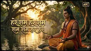Divine Ram Dhun | हरे राम हरे राम संकीर्तन | Peaceful Meditation Mantra | Jai Shree Ram ।