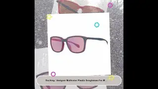 Exciting: &rsquo;designer Multicolor Plastic Sunglasses For Men By Hugo Boss