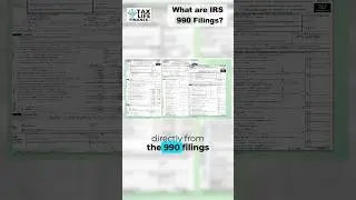 What are IRS 990 Filings? Short