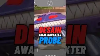Desain Awal Probe di #boboiboy