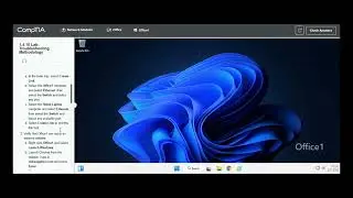Testout | Network + | 1.4.10 Lab: Troubleshooting Methodology
