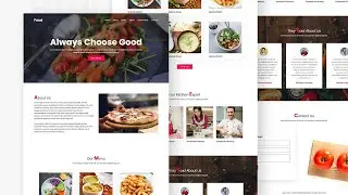 Complete Responsive Website Design using Html CSS & Javascript