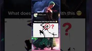 what does Oda  hint at  with this 😶.             #anime #onepieace #zoro #shorts