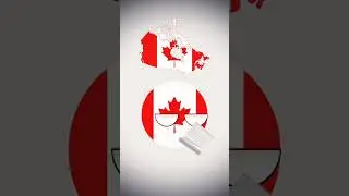 The Albertan Separation Process #countryballs #2025 #youtubeshorts #canada #foryouシ #youtube #shorts