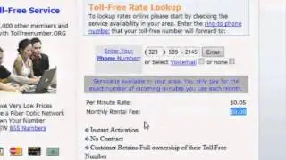 How To Get Your Own Toll Free Numbers / 800 Numbers with No Hardware