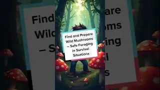Find and Prepare Wild Mushrooms &ndash; Safe Foraging in Survival Situations