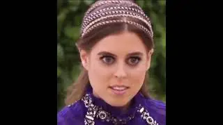 Princess Beatrice, the elder daughter of Prince Andrew.😮&zwj;💨 #shorts #princess #camera #uk