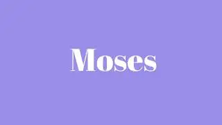 Bible (Moses Flees to Midian)