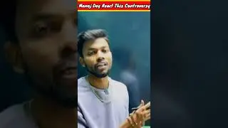 @Manoj Dey React Sourav Joshi Vs Tech Champion Support Controversy #shorts #shortvideo