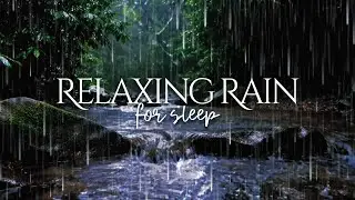 ASMR Rain Sounds for Sleep and River Sounds (White Noise)