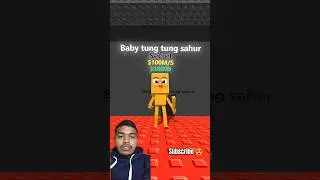 Baby Tung Tung Sahur meets Furious Jumper Overspes Clem 🔥 #roblox #funny #memes #shorts