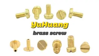 Yuhuang specializes in custom brass screws