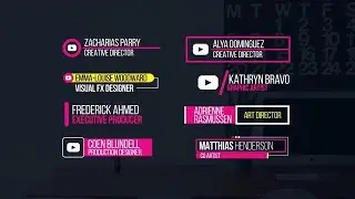 Modern Lower Thirds Pack After Effects Templates