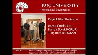 Ko&ccedil; University-MECH491-Senior Project-The Guido (Teaser)