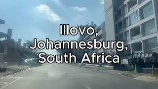 Driving from Melrose Estate to Sandton City, Johannesburg, South Africa
