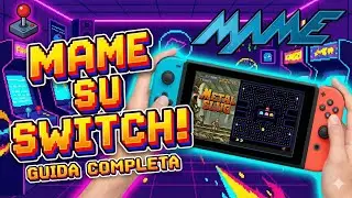 MODIFICA NINTENDO SWITCH HOMEBREW  - MAME E GIOCHI ARCADE! #nintendo #nintendoswitch
