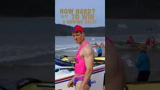 Насколько сложно выиграть гонку по гребле? Гребля на лодке для серфинга!